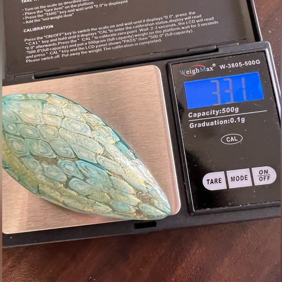 Authentic MURANO GLASS Millifiore pendant ring set - Picture 8 of 12